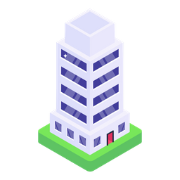 Commercial Building  Icon