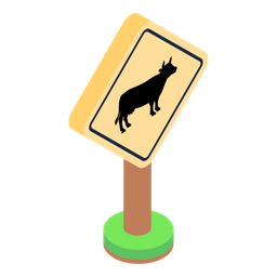 Animal Warning  Icon