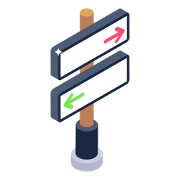 Directional Sign  Icon