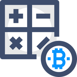 Calcular bitcoin  Ícone