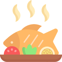 Cooked Fish  Icon