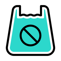 No Polythin Bag  Icon