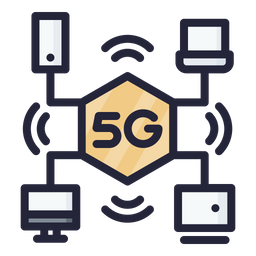 5 G Infrastructure  Icon