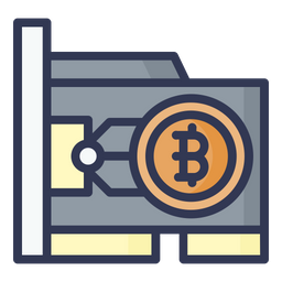 Bitcoin Card  Icon