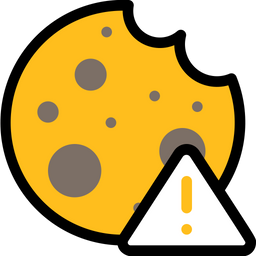 Cookies Attention  Icon