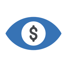 Dollar Eye  Icon