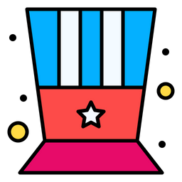 American Top Hat  Icon