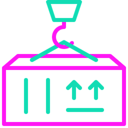 Container Delivery  Icon