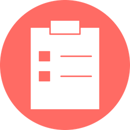 Agenda List  Icon