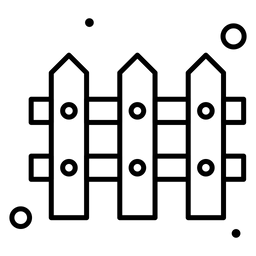 Bauzaun  Symbol