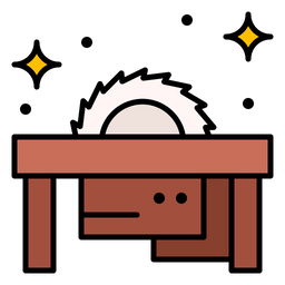 Circular Saw  Icon