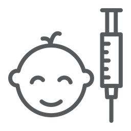 Child Vaccine  Icon