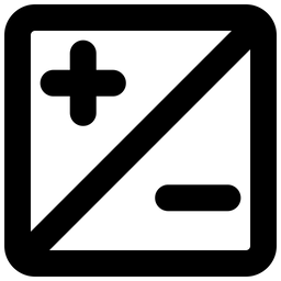 Kontrast  Symbol