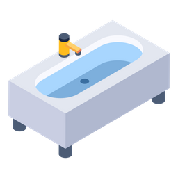 Badewanne  Symbol