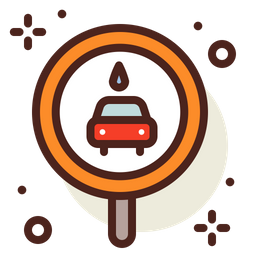 Car Washing Board  Icon