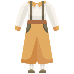 Bib Trousers  Icon