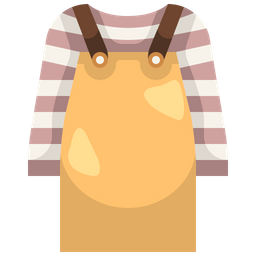 Bib Skirt  Icon