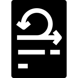 Rückstand  Symbol