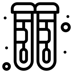 Covid-Untersuchung  Symbol