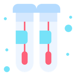 Covid-Untersuchung  Symbol