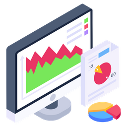 Area Chart  Icon