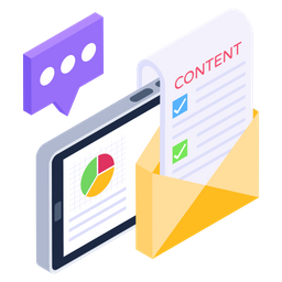 Business Content  Icon