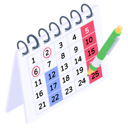 Business Calendar  Icon