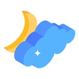 Cloudy Night  Icon