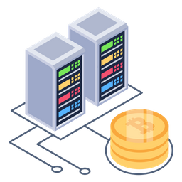 Servidor de datos bitcoin  Icono