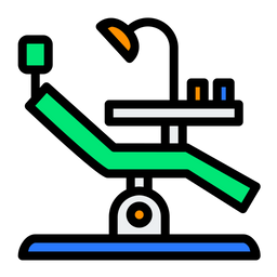 치과용 의자  아이콘