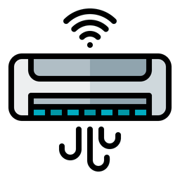 Intelligente Klimaanlage  Symbol