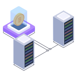 Bitcoin Servers  Icon