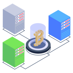 Bitcoin Data Servers  Icon