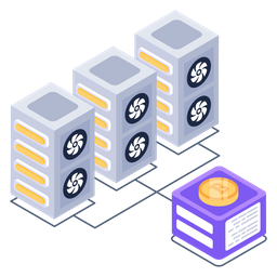 Bitcoin Hosting  Icon