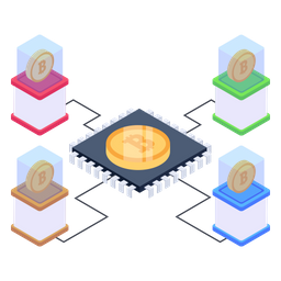 비트코인 네트워크  아이콘