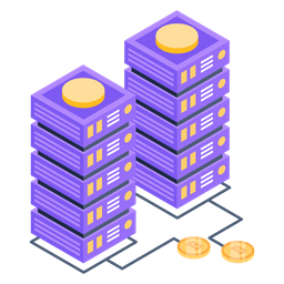 Bitcoin Servers  Icon