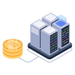 Bitcoin Servers  Icon