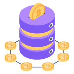 Bitcoin Database  Icon