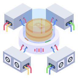 Mineração de bitcoin  Ícone