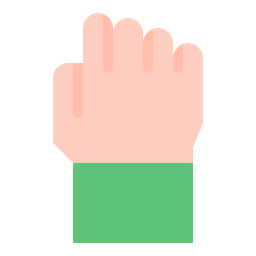 Closed fist  Icon