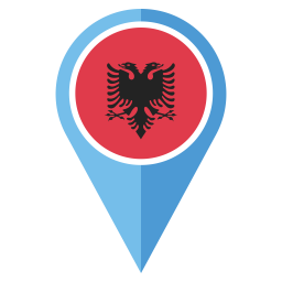 Albania Bandera Icono