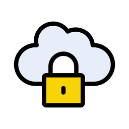 Cloud Lock  Icon