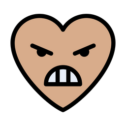 Angry Face  Icon