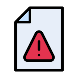 Datei Gefahr Hacking Symbol