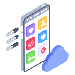 Cloud Storage  Icon