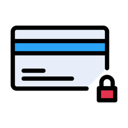 Card Payment Lock  Icon