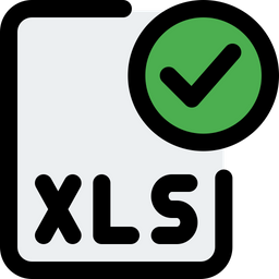 Check Xls File  Icon