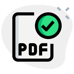 PDF-Datei prüfen  Symbol