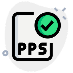 PPS-Datei prüfen  Symbol