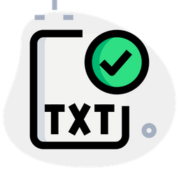 Check Txt File  Icon